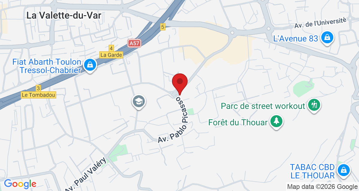 Carte de localisation Savelys Toulon La Farlède