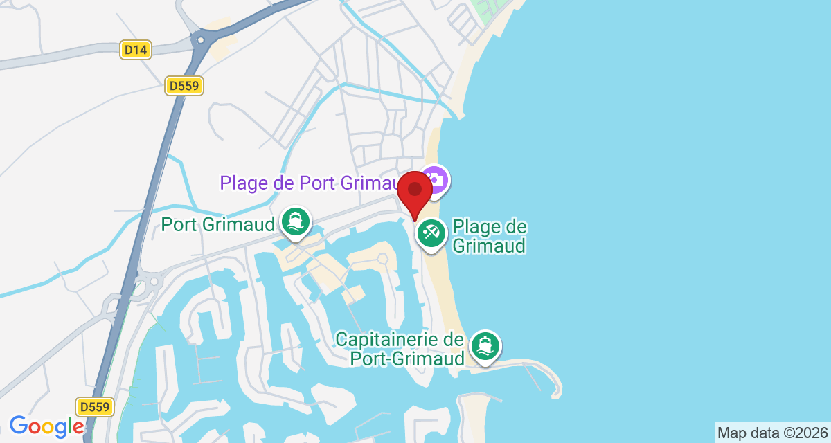 Carte de localisation Savelys Port Grimaud