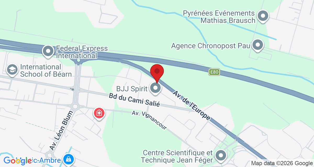 Carte de localisation Savelys Pau