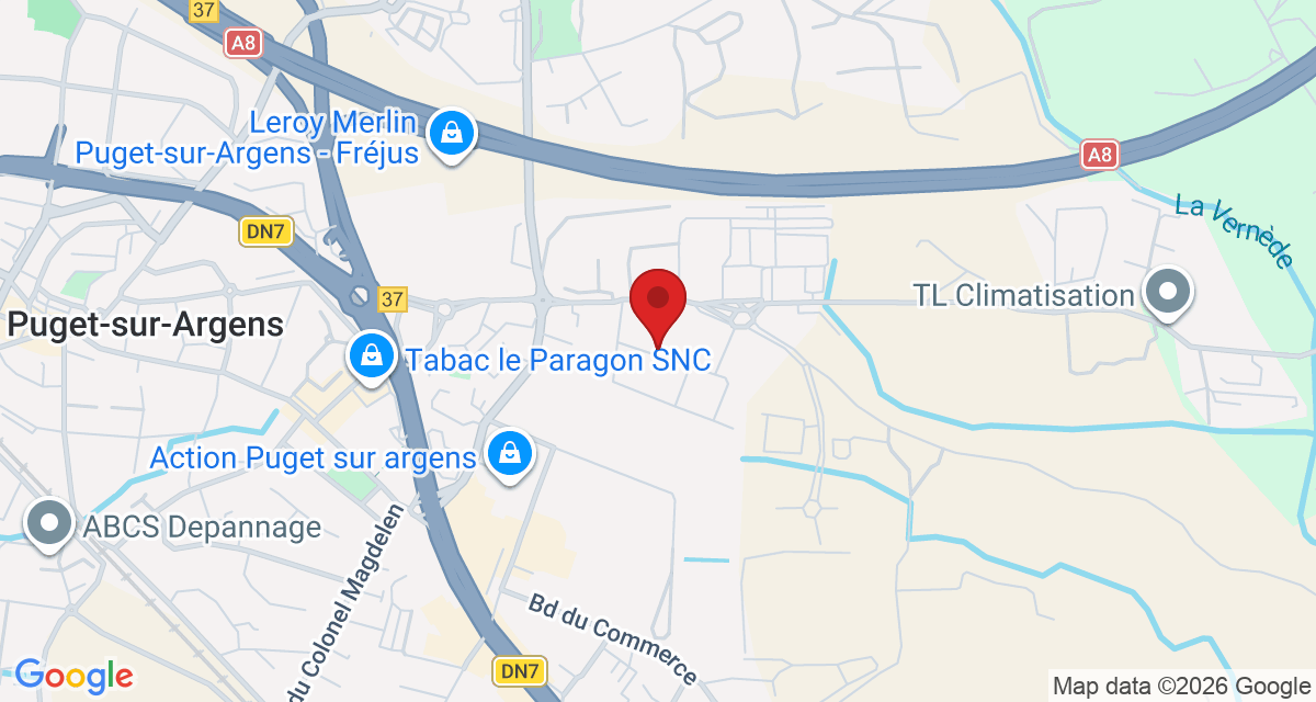 Carte de localisation Savelys Fréjus