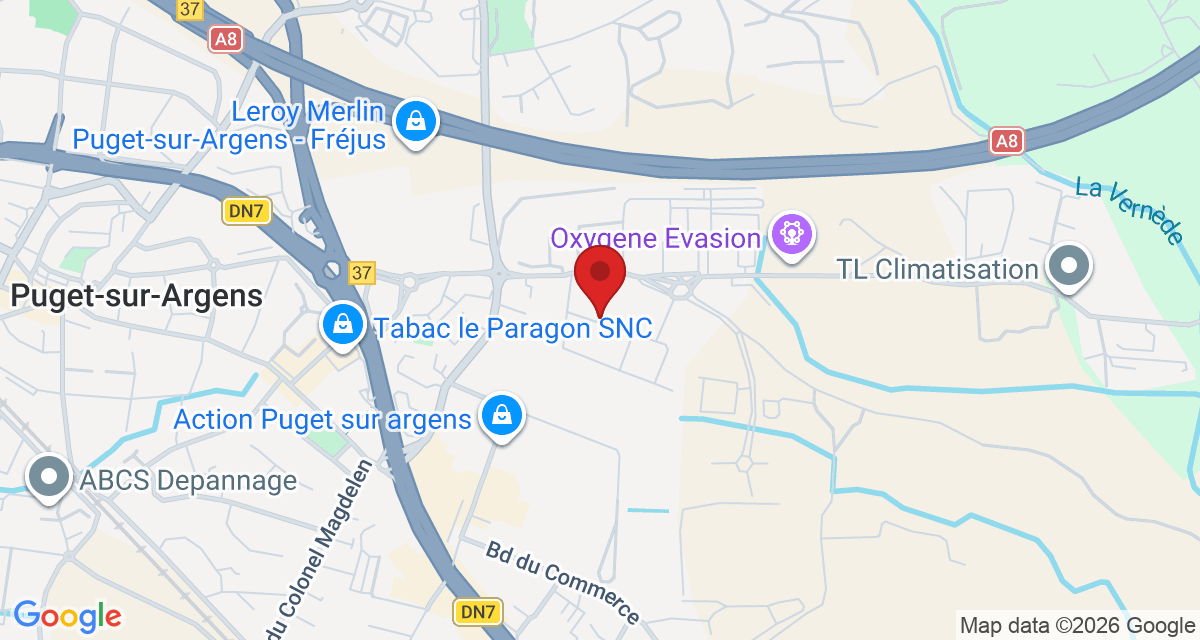 Carte de localisation Savelys Fréjus