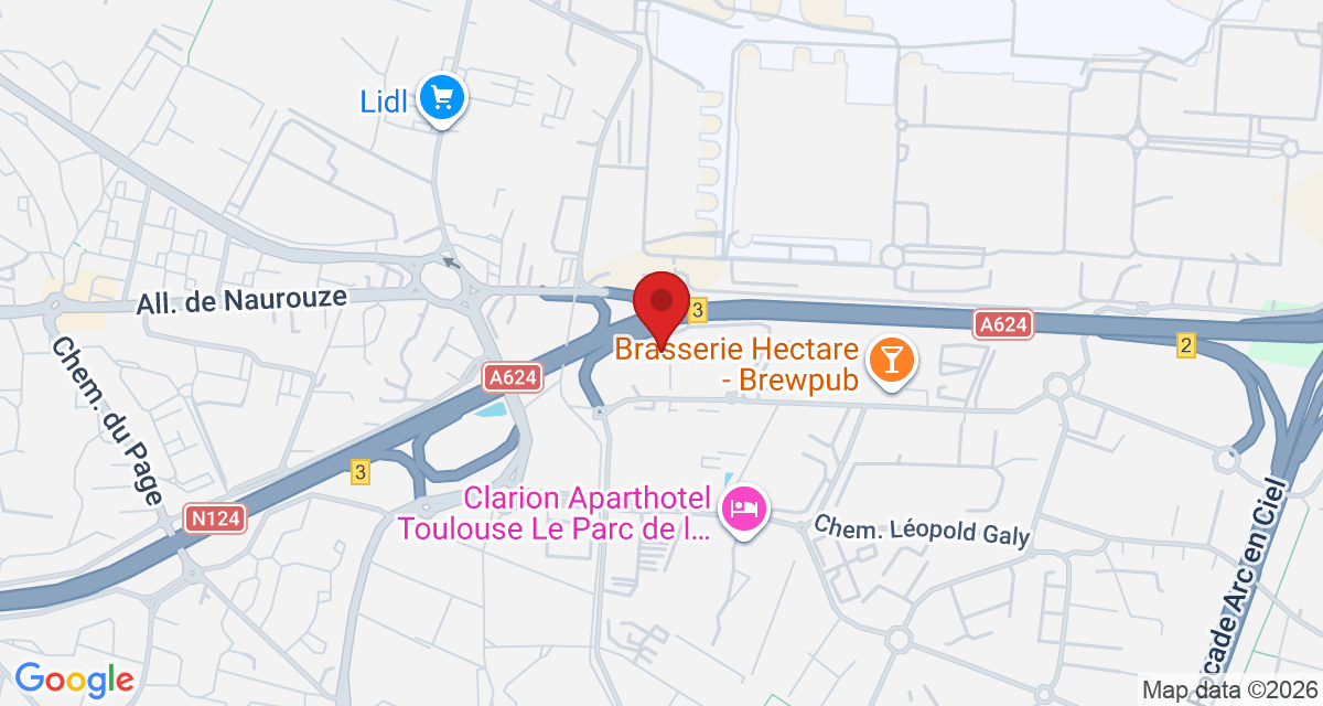 Carte de localisation Savelys Toulouse