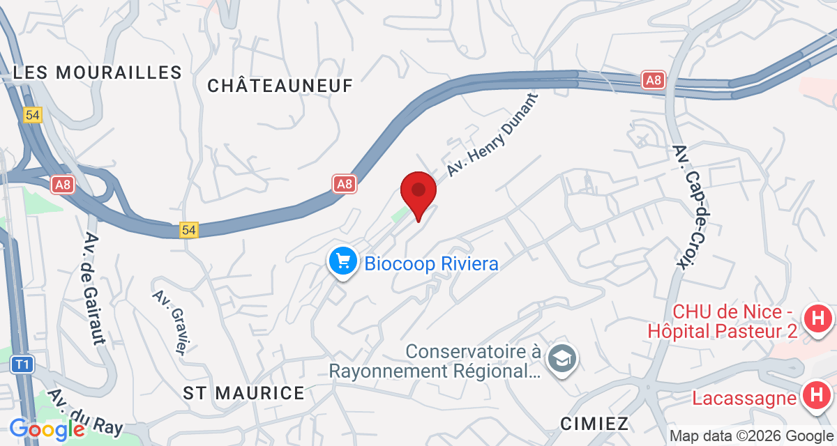 Carte de localisation Savelys Nice