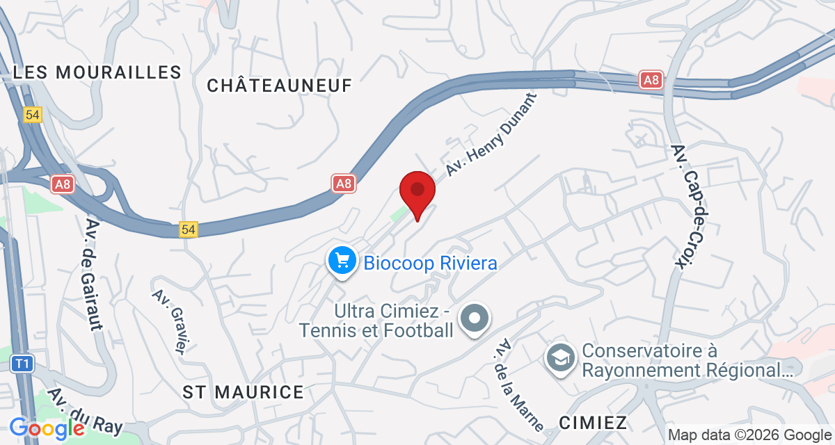 Carte de localisation Savelys Nice