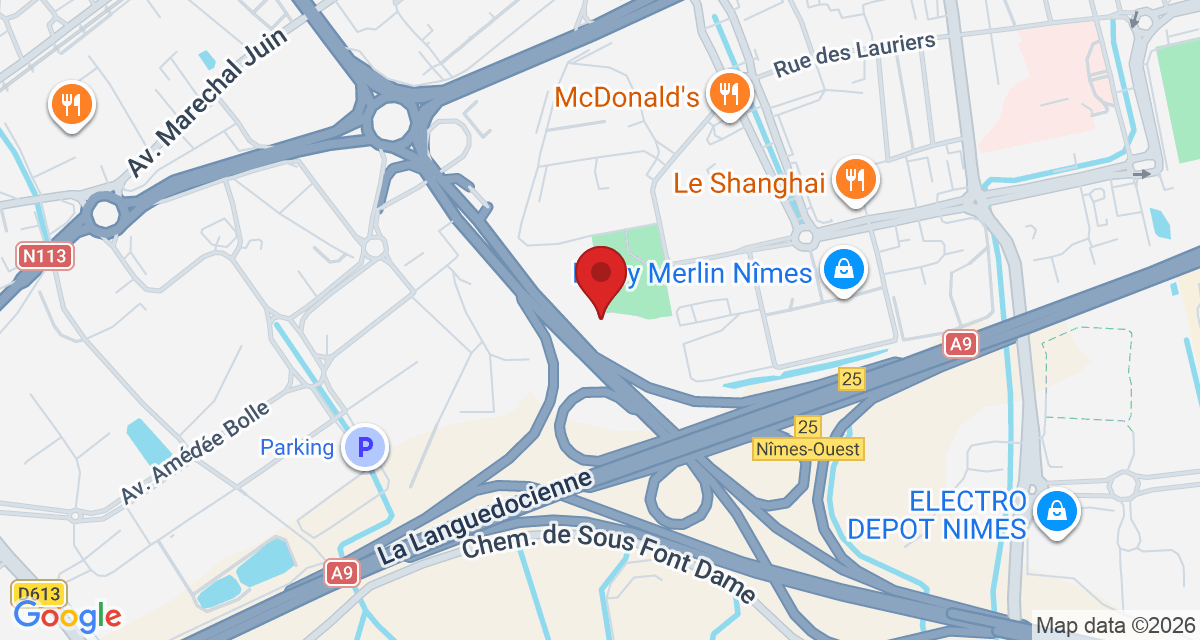 Carte de localisation Savelys Nimes