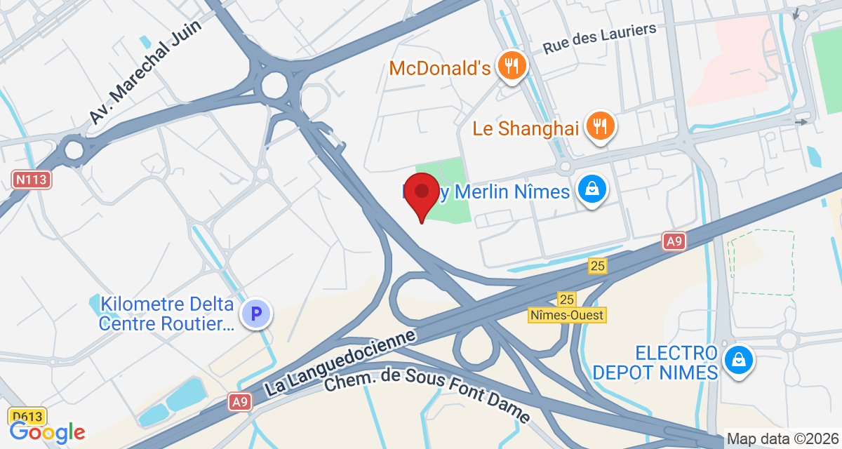 Carte de localisation Savelys Nimes
