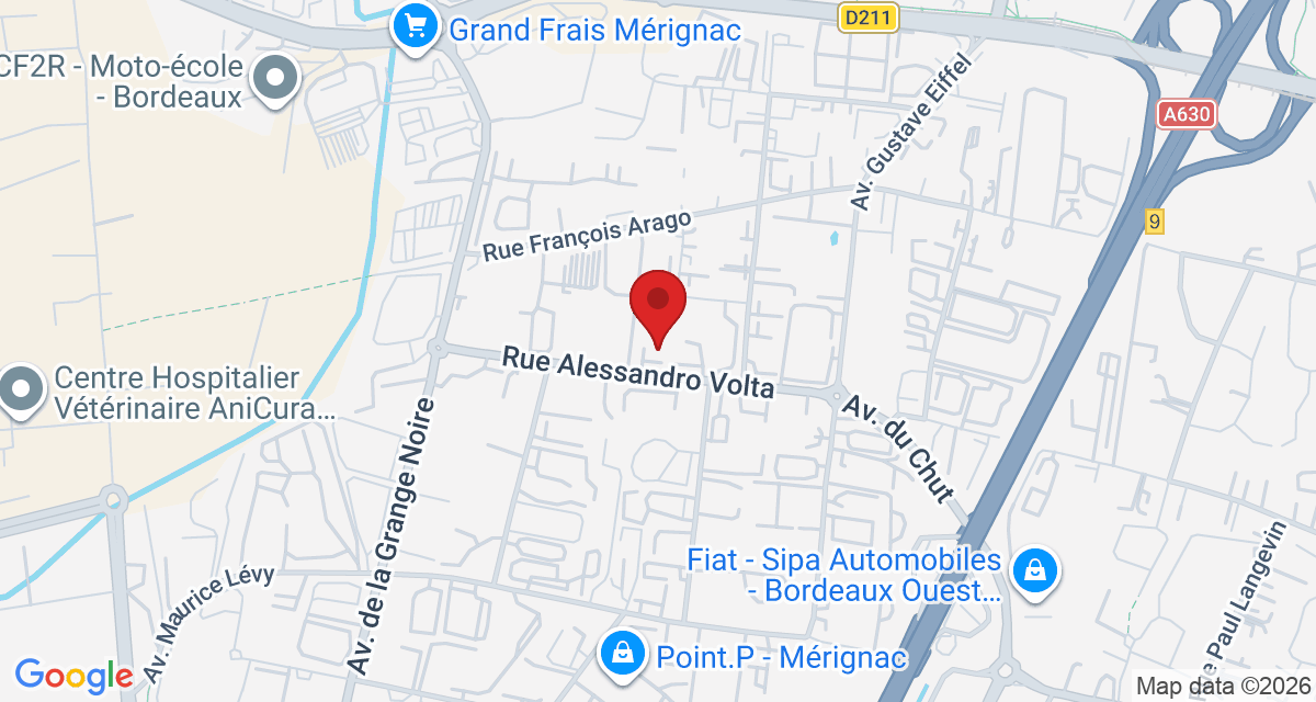 Carte de localisation Savelys Bordeaux Ouest