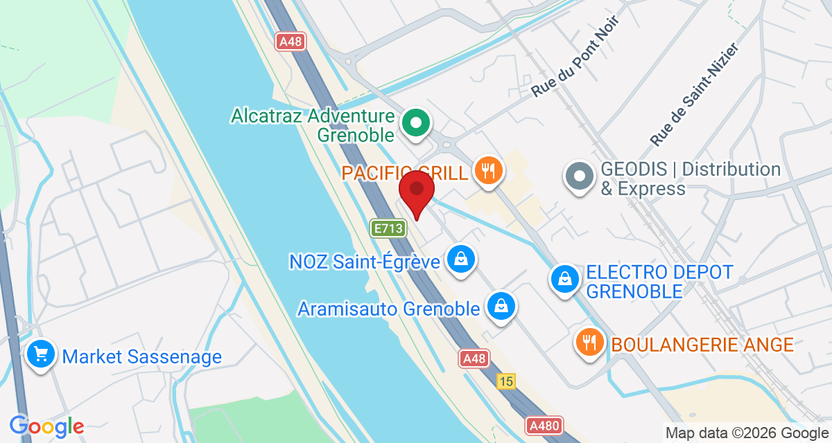 Carte de localisation Savelys Grenoble