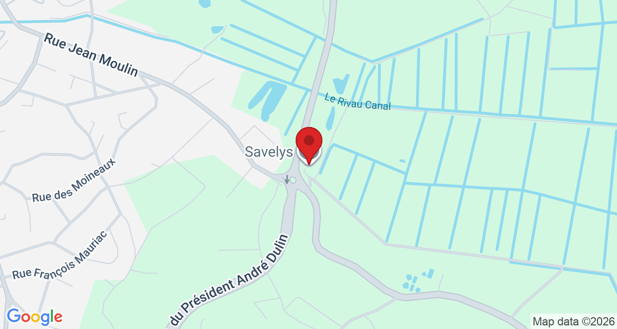 Carte de localisation Savelys Royan