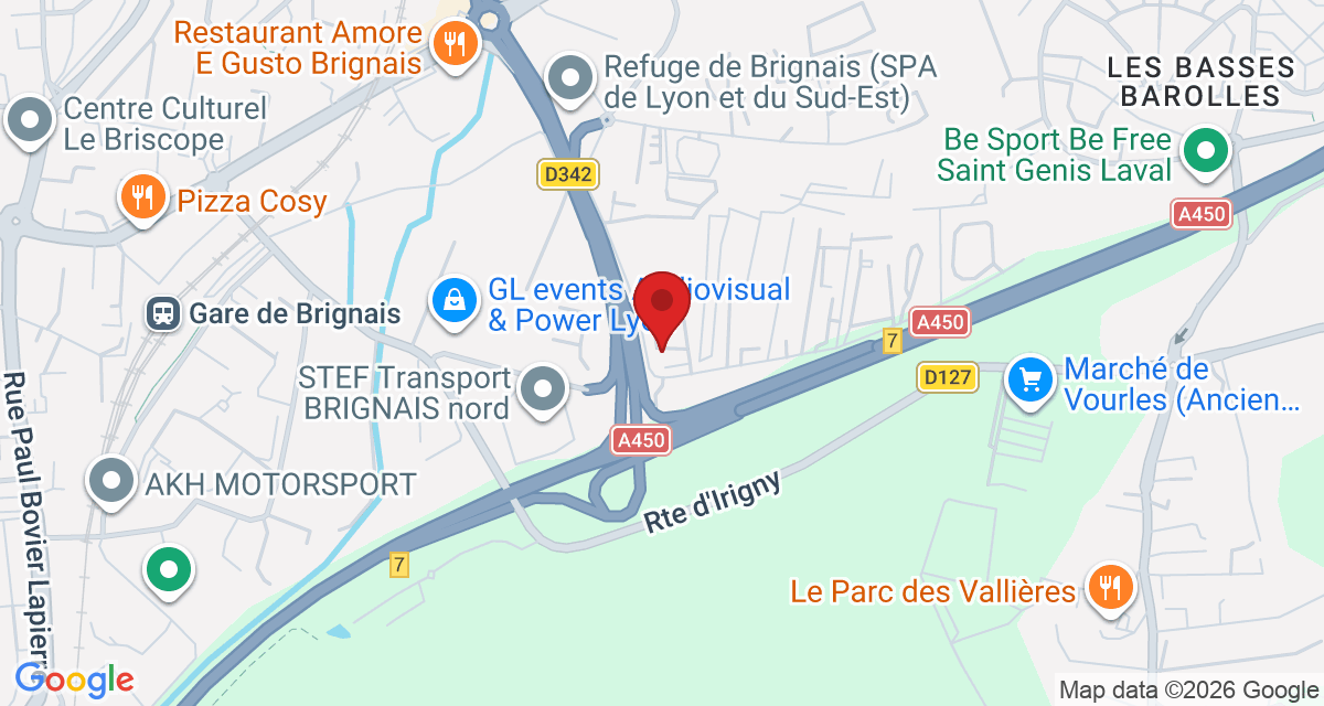 Carte de localisation Savelys Lyon Ouest