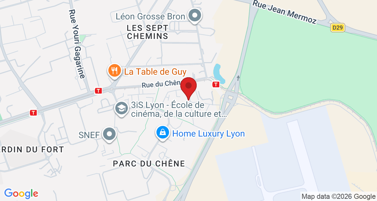 Carte de localisation Savelys Lyon Est
