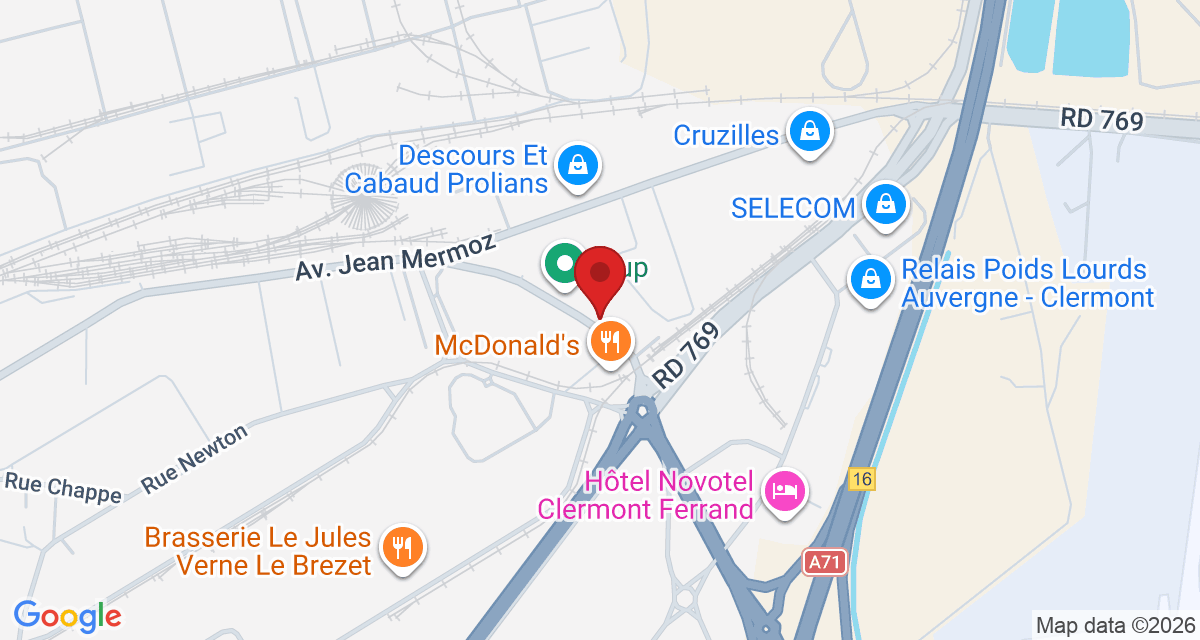 Carte de localisation Savelys Clermont