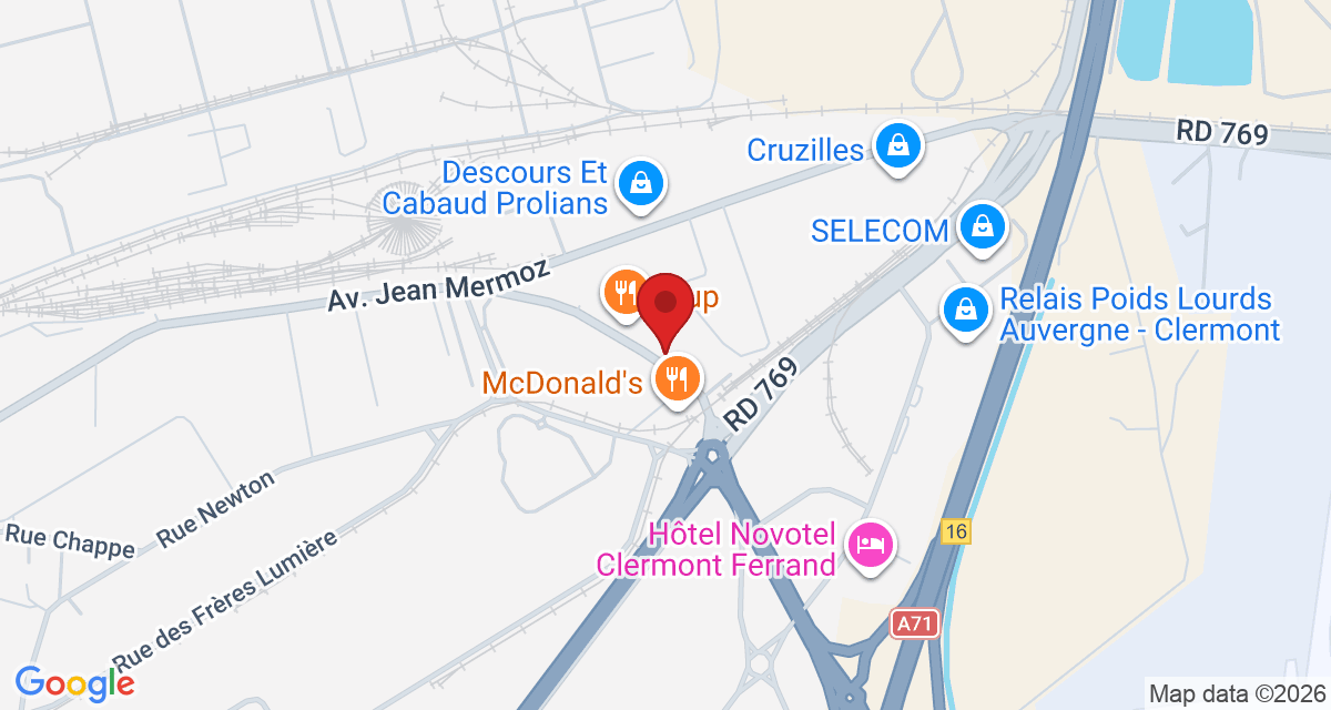 Carte de localisation Savelys Clermont