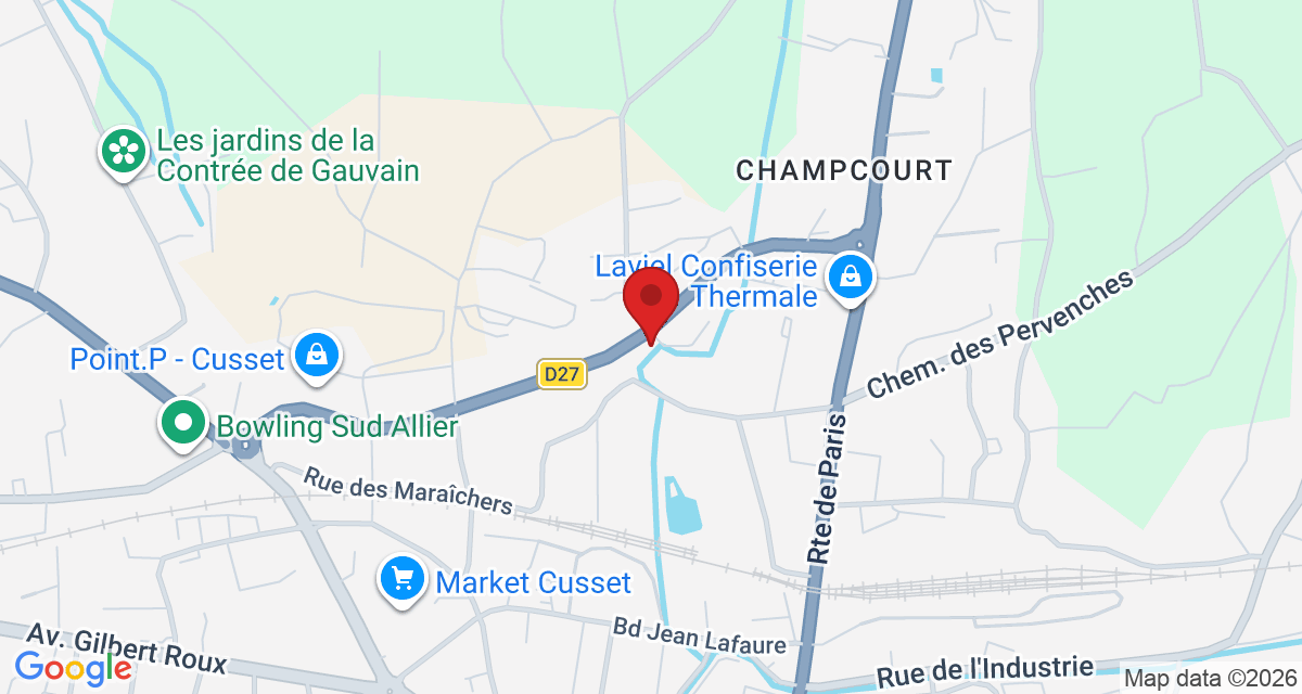 Carte de localisation Savelys Vichy