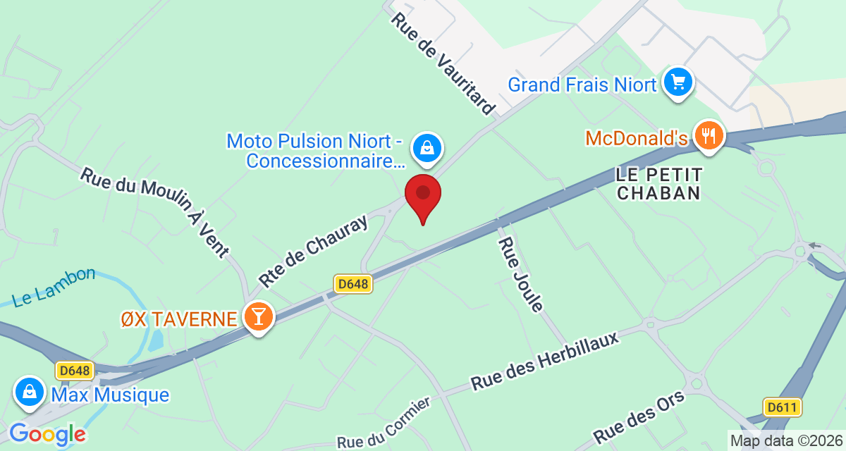 Carte de localisation Savelys Niort
