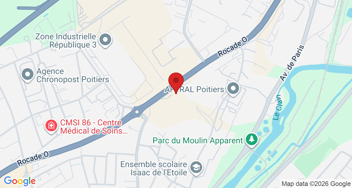 Carte de localisation Savelys Poitiers