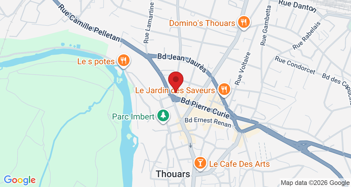 Carte de localisation Savelys Thouars