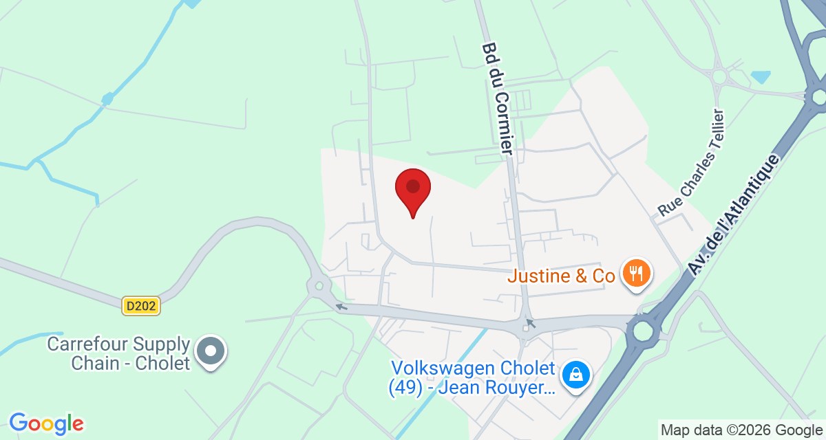 Carte de localisation Savelys Cholet
