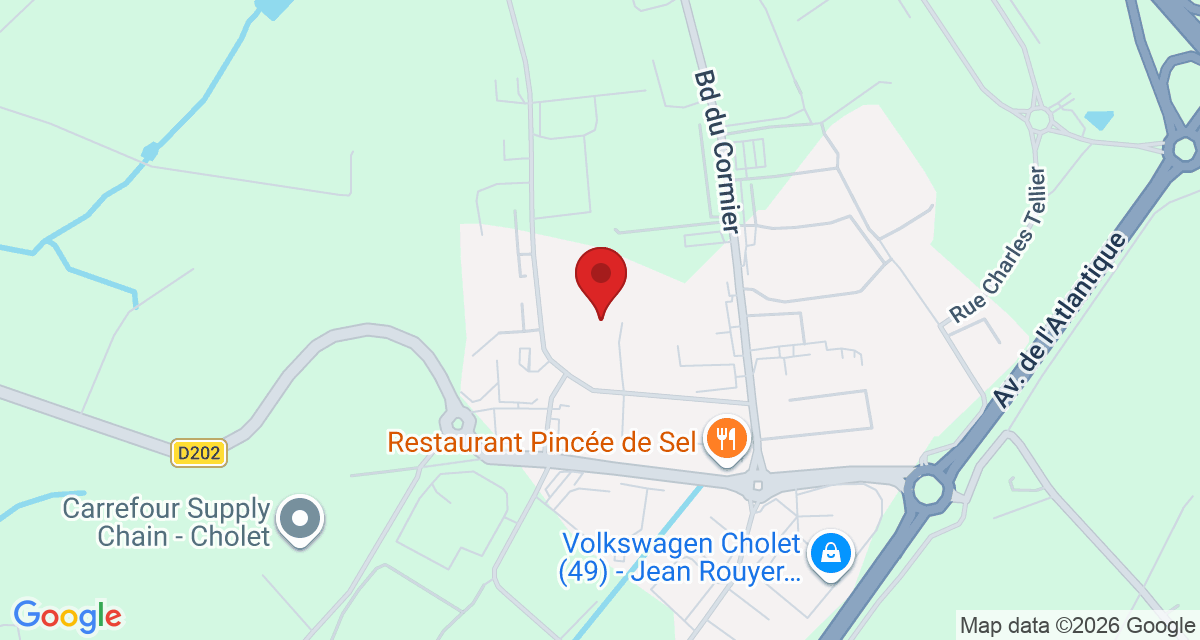 Carte de localisation Savelys Cholet