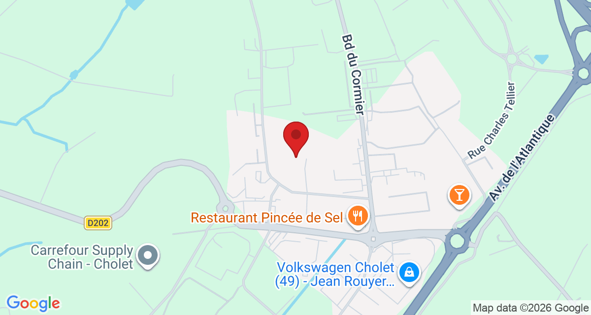 Carte de localisation Savelys Cholet