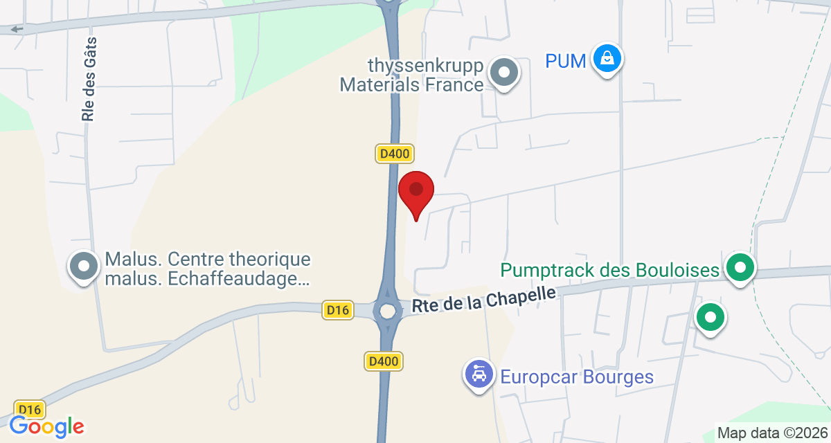 Carte de localisation Savelys Bourges