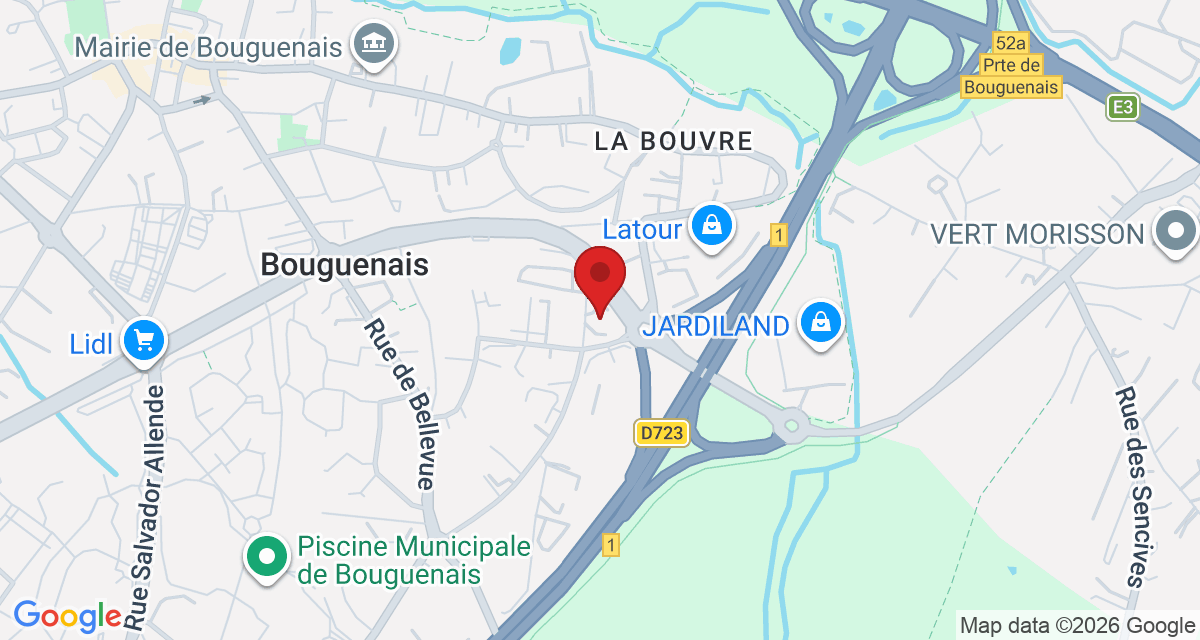 Carte de localisation Savelys Nantes Sud