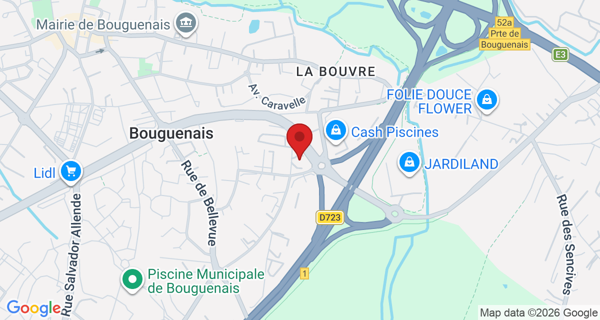 Carte de localisation Savelys Nantes Sud