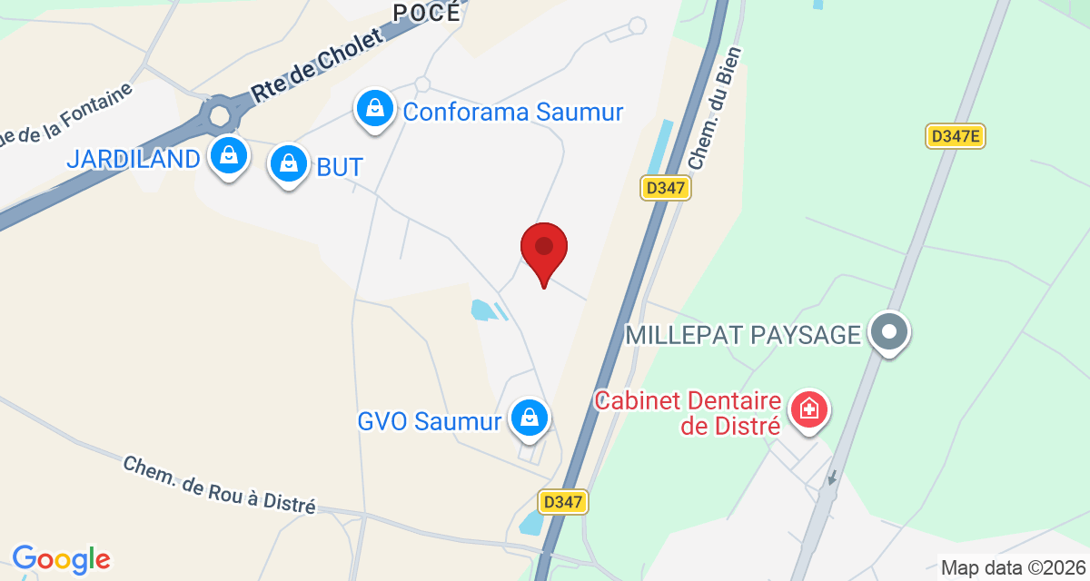 Carte de localisation Savelys Saumur