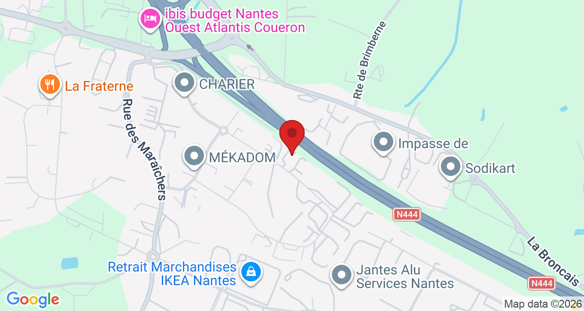 Carte de localisation Savelys Nantes Collectifs