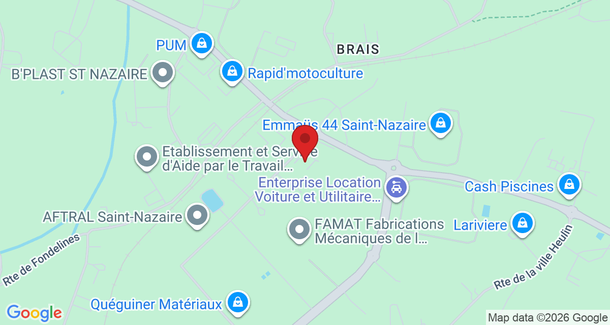 Carte de localisation Savelys Saint-Nazaire