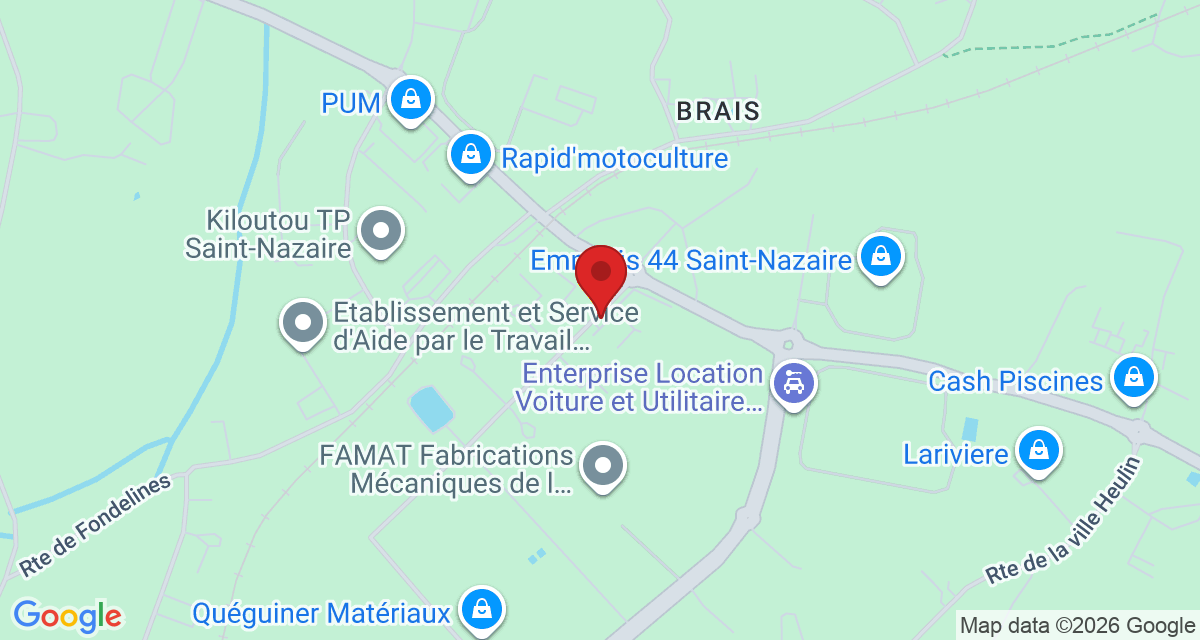 Carte de localisation Savelys Saint-Nazaire