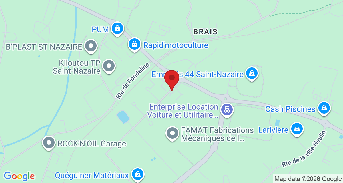 Carte de localisation Savelys Saint-Nazaire