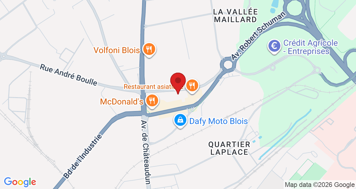 Carte de localisation Savelys Blois