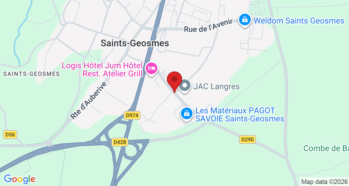 Carte de localisation Savelys Chaumont