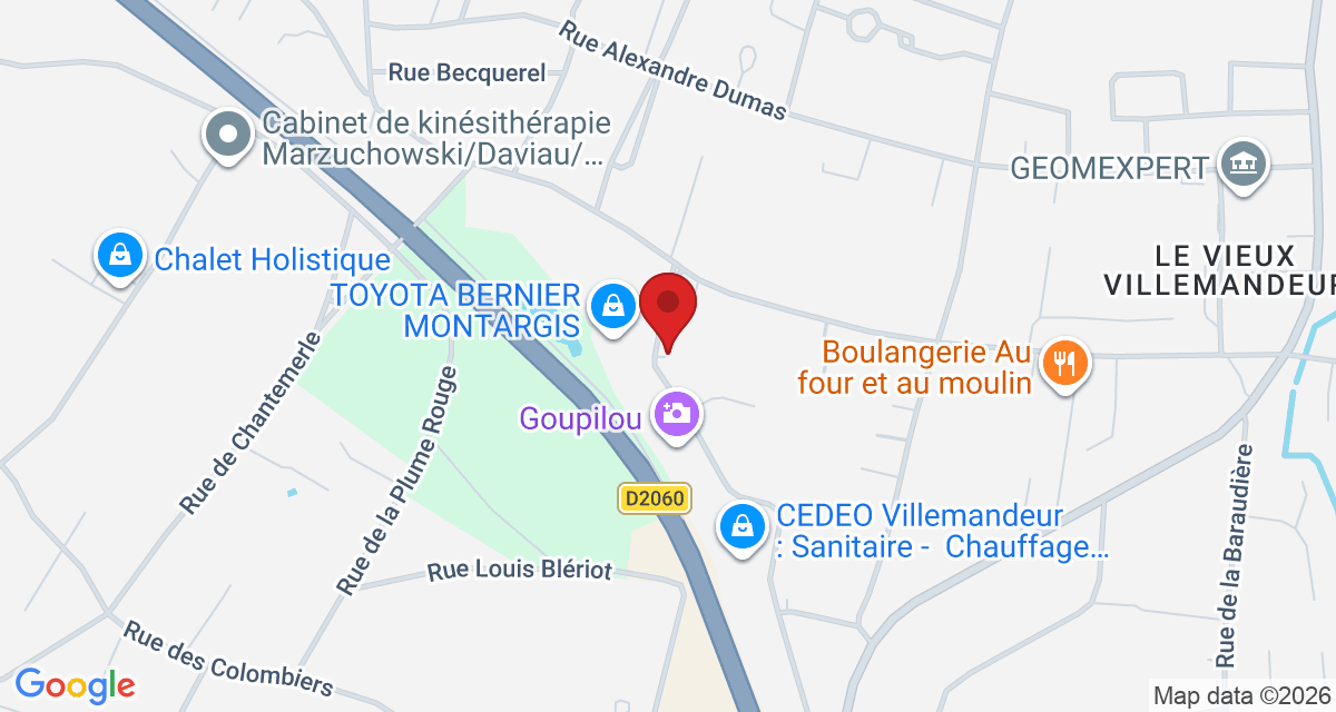 Carte de localisation Savelys Montargis