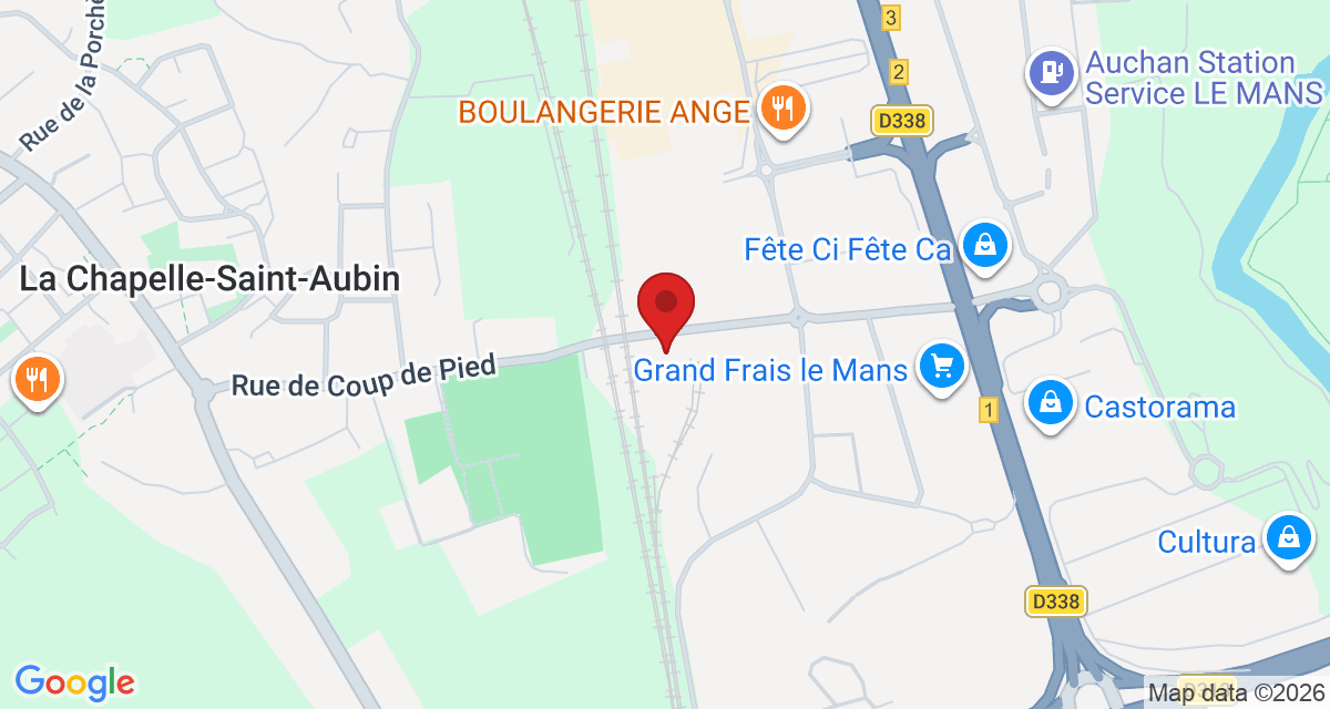 Carte de localisation Savelys Le Mans