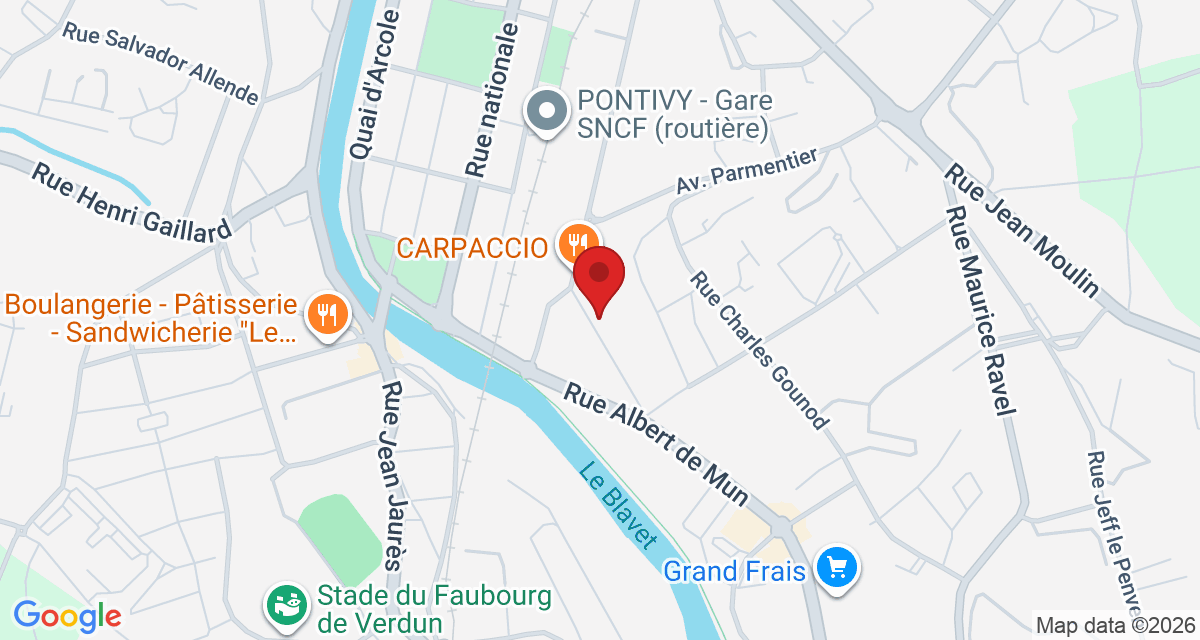 Carte de localisation Savelys Pontivy