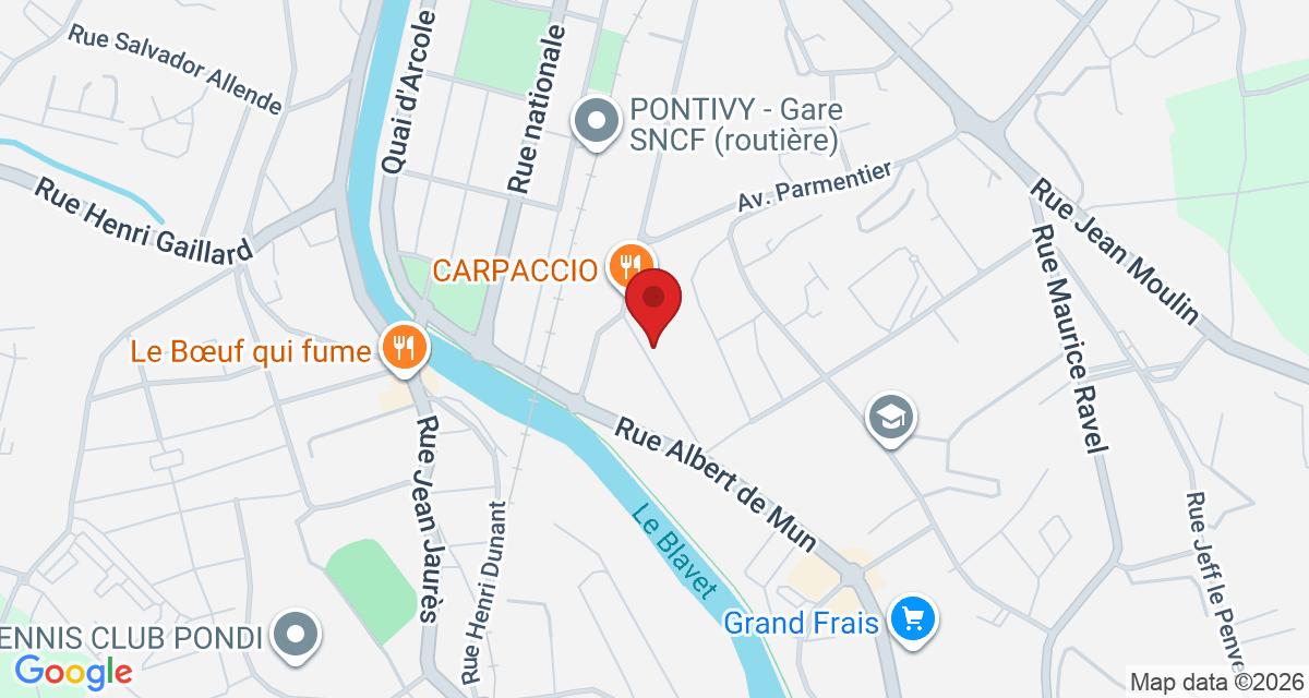 Carte de localisation Savelys Pontivy