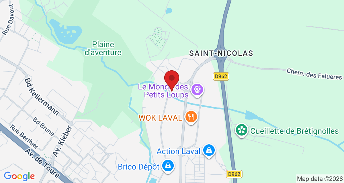 Carte de localisation Savelys Laval