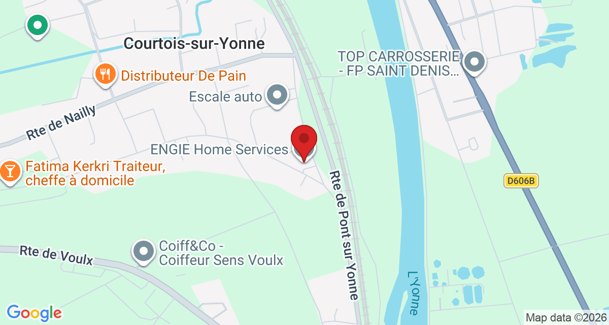 Carte de localisation Savelys Sens