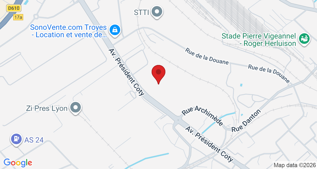 Carte de localisation Savelys Troyes