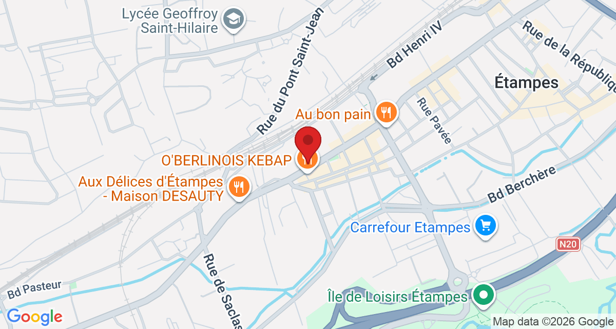 Carte de localisation Savelys Etampes
