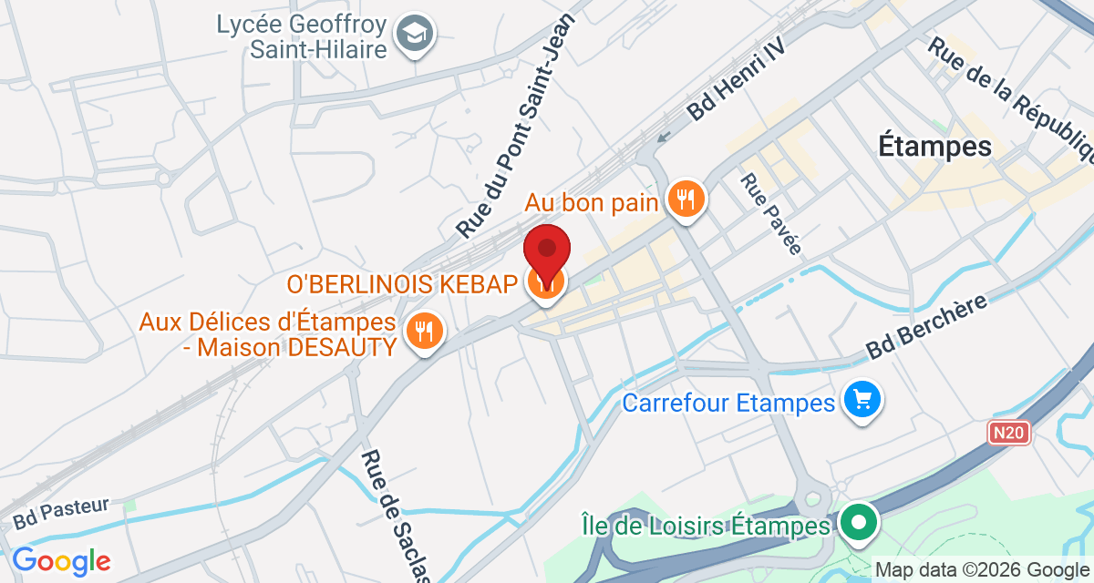 Carte de localisation Savelys Etampes