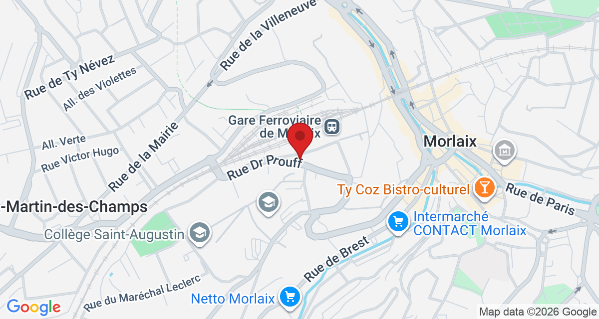Carte de localisation Savelys Morlaix