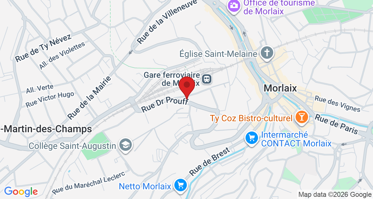 Carte de localisation Savelys Morlaix