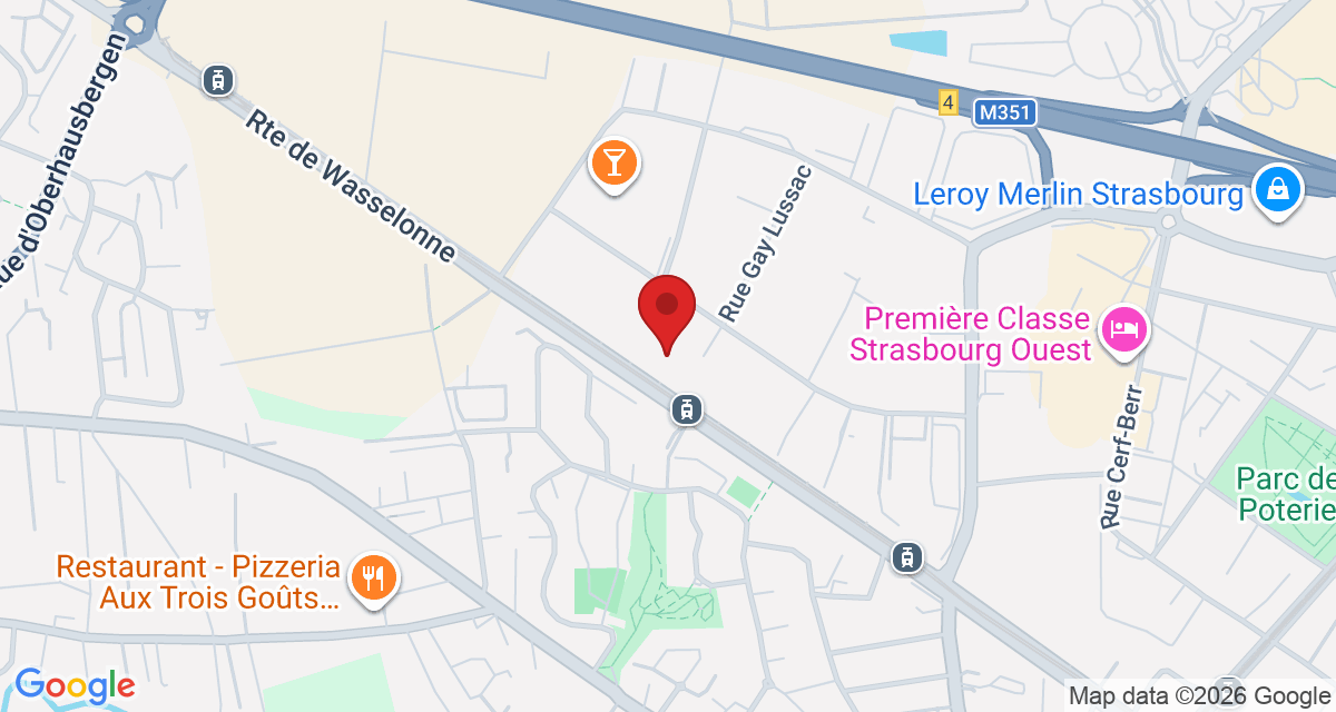 Carte de localisation Savelys Strasbourg
