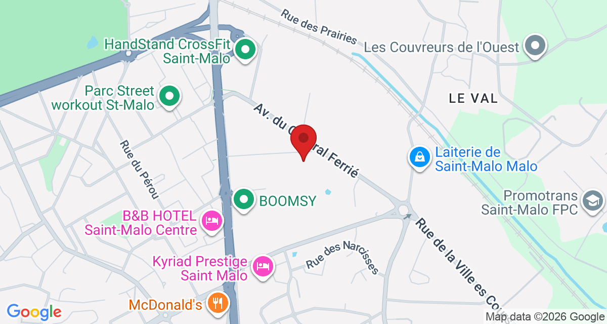 Carte de localisation Savelys Saint-Malo