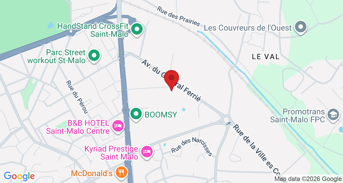 Carte de localisation Savelys Saint-Malo
