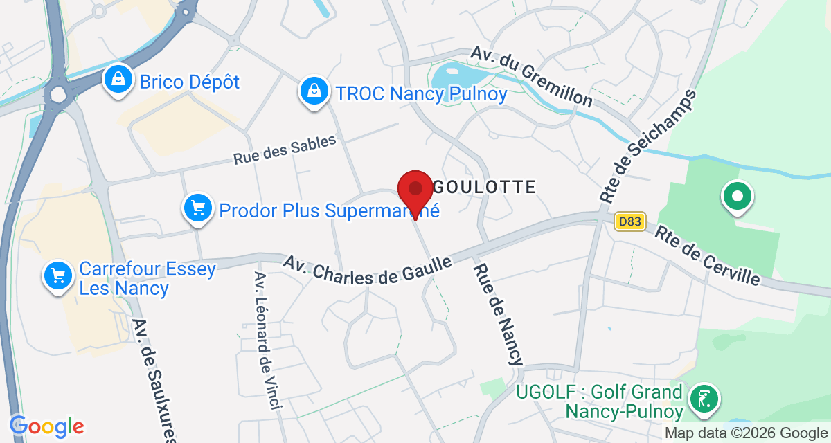 Carte de localisation Savelys Nancy