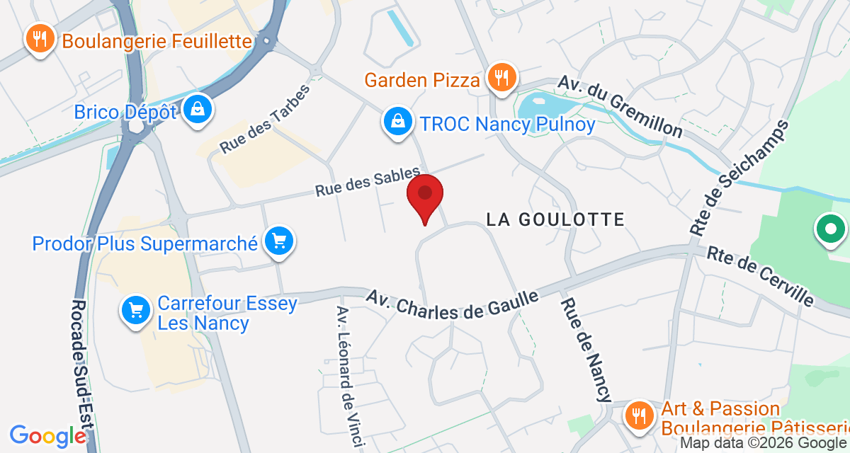 Carte de localisation Savelys Nancy